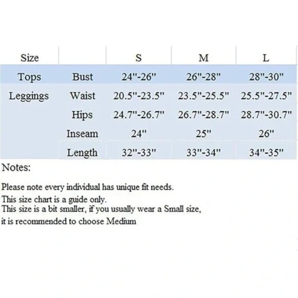 Nwt Acid Wash Workout Yoga Gym Leggings Bra Set - Picture 6 of 7